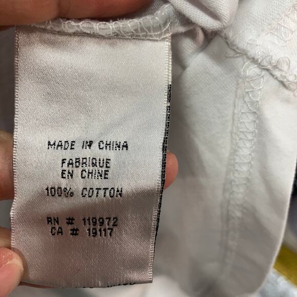 Parish Nation Short Sleeve Pullover Hooded Sweatshirt White Gray Zipper Men's 1X - Picture 11 of 16